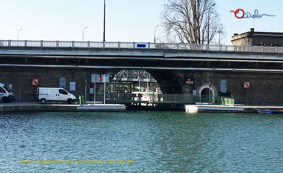 Ecluse du port de l'Arsenal 