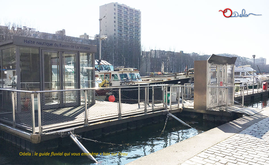 Halte plaisance du bassin de la Villette